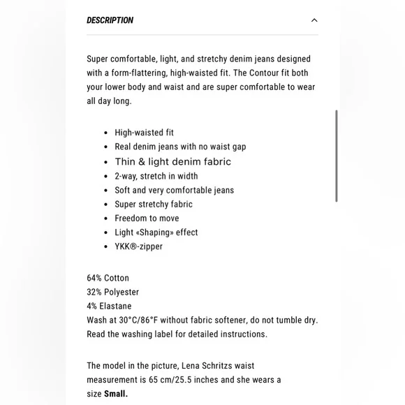 FITJEANS Blue Skinny Jeans High-Waisted Stretch - Picture 9 of 10